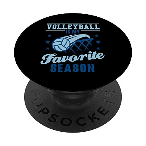Volleyball Is My Favorite Season Ball Net Player Coach PopSockets Grip and Stand for Phones and Tablets