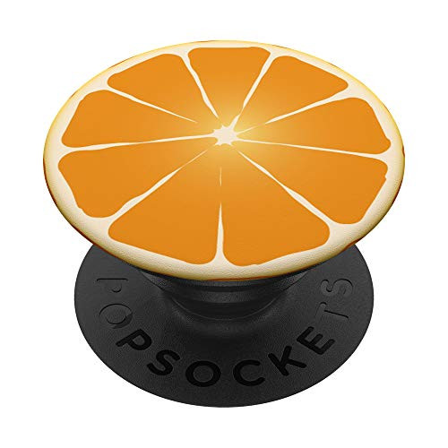Cute Vegan Vegetarian Gift Orange Fruit PopSockets PopGrip Swappable Grip for Phones and Tablets Cute Vegan Vegetarian Gift Orange Fruit PopSockets PopGrip Swappable Grip for Phones and Tablets