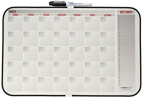 Dooley Vinyl Framed Calendar Board, 11 x 17 Inches, 1 Board (1117CALV)
