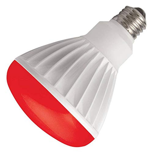 TCP Dimmable 12W 120V Red BR30 LED Bulb