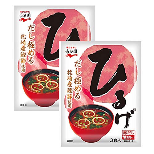 Hiruge Lunch 1.9oz 3pcs x 2bags Japanese Raw Type Instant Miso Soup Nagatanien Ninjapo Hiruge Lunch 1.9oz 3pcs x 2bags Japanese Raw Type Instant Miso Soup Nagatanien Ninjapo