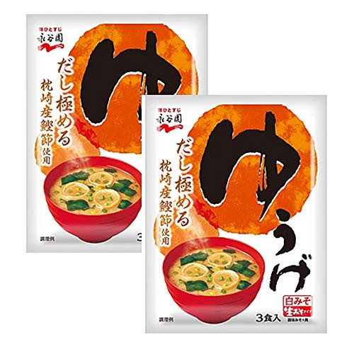 Yuge Dinner 1.9oz 3pcs x 2bags Japanese Raw Type Instant Miso Soup Nagatanien Ninjapo Yuge Dinner 1.9oz 3pcs x 2bags Japanese Raw Type Instant Miso Soup Nagatanien Ninjapo