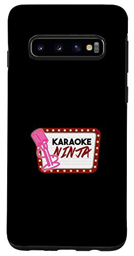 Galaxy S10 Singer Karaoke Bar Music Singing Ninja Party Microphone Gift Case