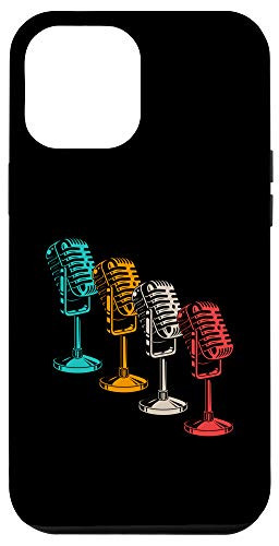 iPhone 12 Pro Max Music Karaoke Bar Singing Retro Party Singer Microphone Gift Case