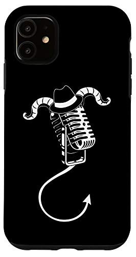 iPhone 11 Karaoke Bar Singer Music Microphone Singing Devil Party Gift Case
