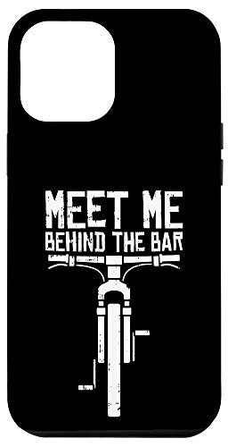 iPhone 12 Pro Max Behind Bars Biking Funny MTB Cycling Mountain Bike-r Gift Case
