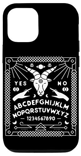 iPhone 12 12 Pro Ouija Board Goat Devil Satan Horror Halloween Design Case