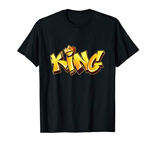 King Graffiti Art Street Art Urban Style Spray Paint Gift T-Shirt