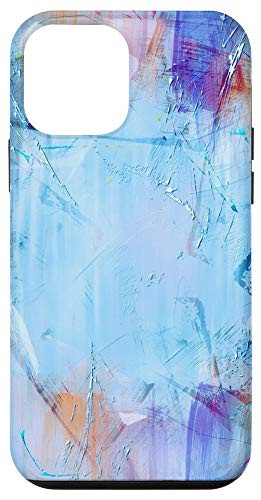 iPhone 12 mini Watercolor Paint Blues Pretty Summer Pattern Case