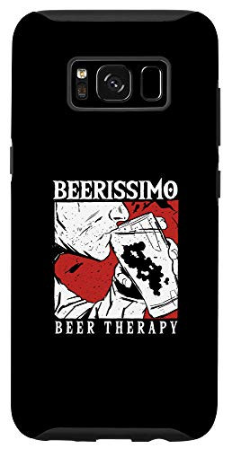 Galaxy S8 Beerissimo Beer Therapy Drinker Drink Alcohol Party Gift Case