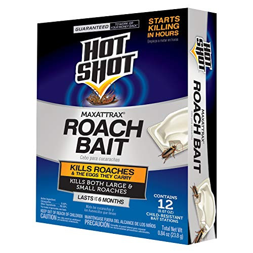 Hot Shot MaxAttrax Roach Bait 12-Count