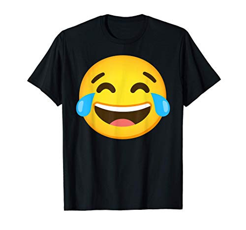 Emoji Laughing Tears Face with Tears of Joy Gift T-Shirt