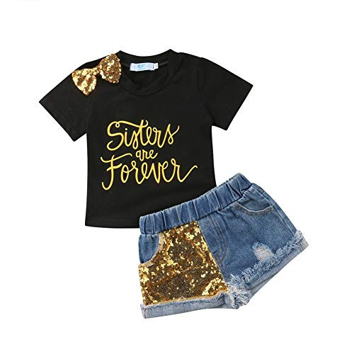 Toddler Kids Baby Girl Jean Shorts Tank TopPlusSunflower Denim Shorts 2pcs Fall Summer Outfit Clothes Set  1-2 T  Girls Denim Short Sets Toddler Kids Baby Girl Jean Shorts Tank TopPlusSunflower Denim Shorts 2pcs Fall Summer Outfit Clothes Set  1-2 T  Girls Denim Short Sets