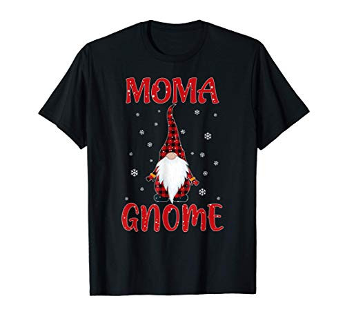 Santa Claus Garden Moma Gnome Merry Christmas buffalo T-Shirt Santa Claus Garden Moma Gnome Merry Christmas buffalo T-Shirt
