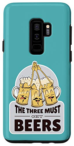 Galaxy S9Plus Three Beers Beer Alcoholic Alcohol Weekend Bar Drink Gift Case