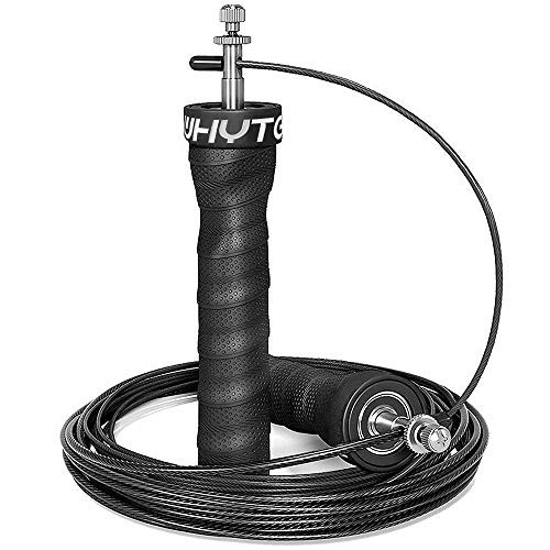 HASAGEI Skipping Rope Tangle-Free with Ball Bearings Jump Rope Adjustable Speed Rope for Aerobic Exercise Rapid Speed Jump Rope for Men Women Kids Speed Training HASAGEI Skipping Rope Tangle-Free with Ball Bearings Jump Rope Adjustable Speed Rope for Aerobic Exercise Rapid Speed Jump Rope for Men Women Kids Speed Training