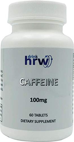 DrinkHRW Caffeine Pills  100mg Caffeine Tablets  Combat Fatigue Effectively with Easy to Take Capsules  1