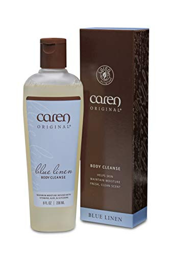 Caren Original Body Cleanser  Blue Linen  8 Ounce