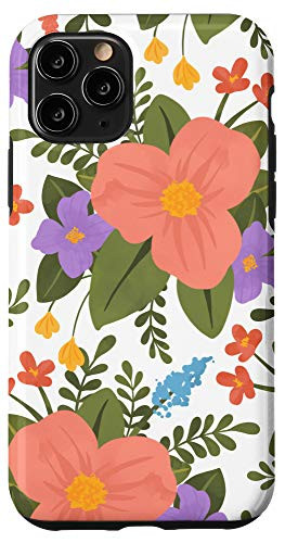 iPhone 11 Pro Spring Garden Floral Pattern Case