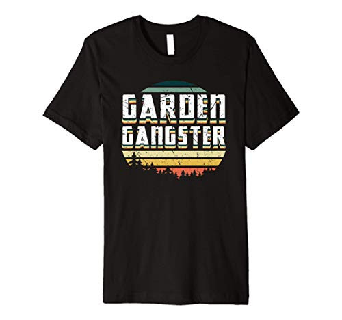 Garden Gangster Gardening Enthusiast Farmer Plant Lover Premium T-Shirt