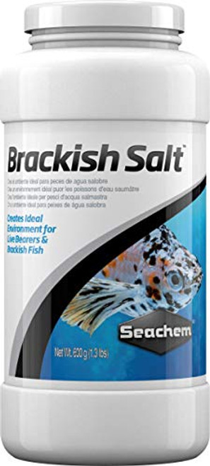 Seachem Laboratories ASM223 Seachem Live Bearer Brackish Aquarium Salt  600gm