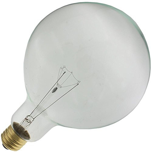 Industrial Performance 40G40 CL 130V  40 Watt  G40  Medium Screw  E26  Base Globe Light Bulb  1 Bulb