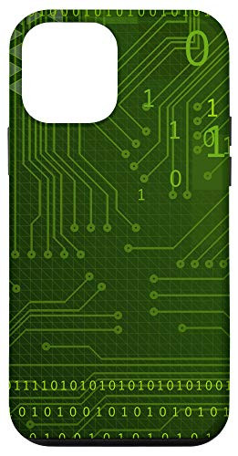 iPhone 12 mini Circuit Board Binary Code Software Developer Engineer Gift Case