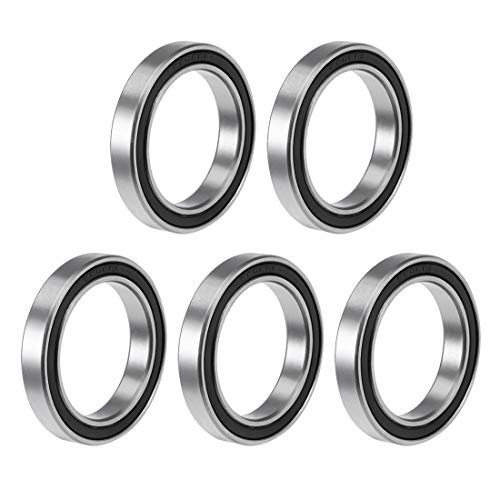 uxcell 6806-2RS Deep Groove Ball Bearing 30x42x7mm Double Sealed ABEC-3 Bearings 5-Pack uxcell 6806-2RS Deep Groove Ball Bearing 30x42x7mm Double Sealed ABEC-3 Bearings 5-Pack