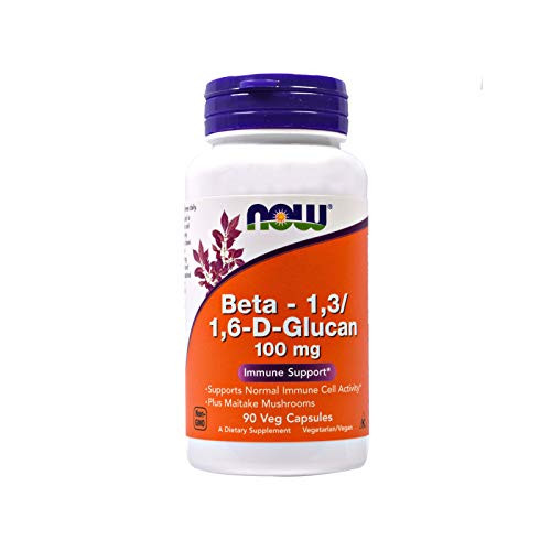 NOW FOODS Beta 1.3 1.6 Glucan 90vc  90 CT