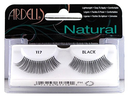 Ardell Fashion Lashes Pair Black - 117  Pack of 6 Pairs