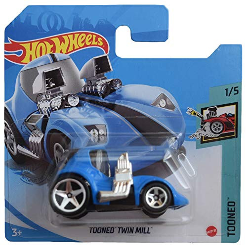DieCast Hot Wheels Tooned Twin Mill Tooned Short Card DieCast Hot Wheels Tooned Twin Mill Tooned Short Card