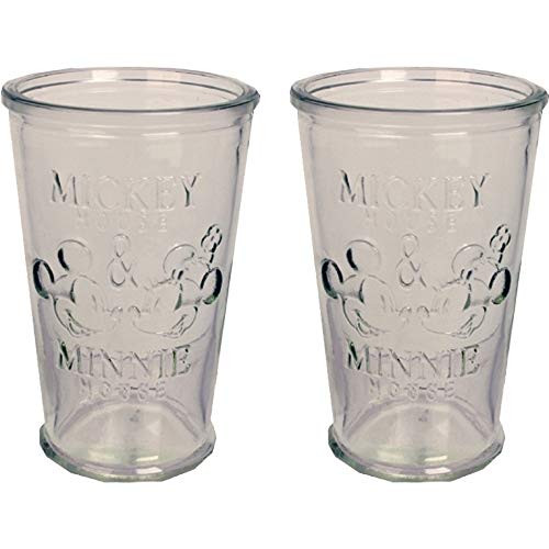 Disney Mickey  and  Minnie Mouse Farmhouse Tumbler Set  2pc