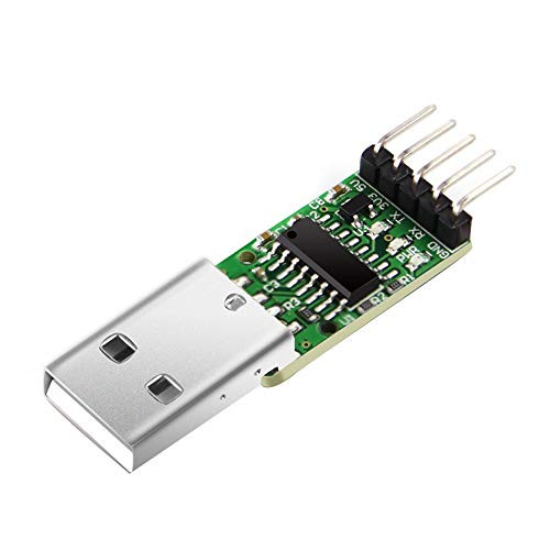 WitMotion USB-TTL USB-UART 3.3-5V Industrial Serial Adapter  Built-in CH340 chip  Compatible with Windows 7 8 Linux Arduino for Development Projects