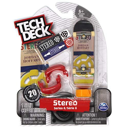 Tech Deck Stereo Skateboards Rare Series 8 Jordan Hoffart 45 RPM Fingerboard