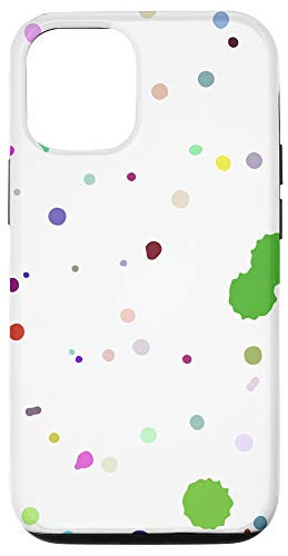 iPhone 12 12 Pro Colorful Paint Splatter Pattern Gift Phone Case
