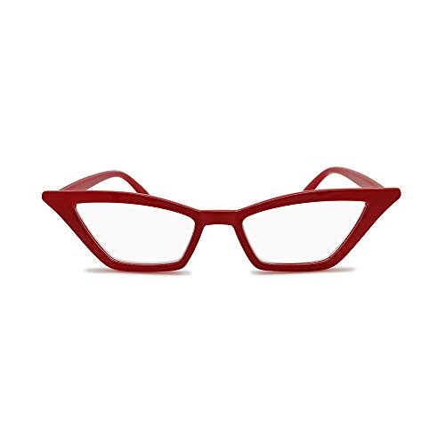 2SeeLife Cateye Womens Reading Glasses 3.0 Fashion Readers 3.00 Red