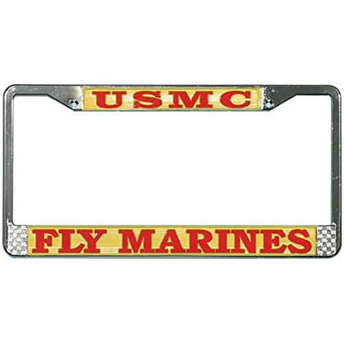 Honor Country USMC Fly Marines License Plate Frame Honor Country USMC Fly Marines License Plate Frame