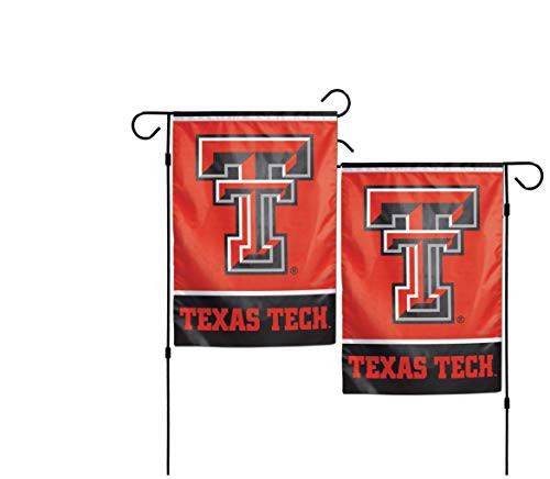 NCAA Texas Tech Red Raiders 12.5" x 18" Inch 2-Sided Garden Flag Logo