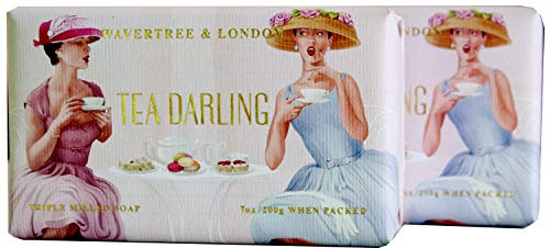 Wavertree  and  London soap bar High Tea - Tea Darling  2 Bars