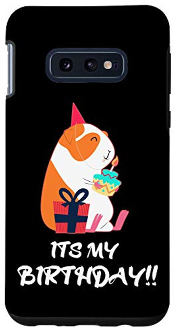 Galaxy S10e It's My Birthday Cake Presents Rodent Hamster Pet Hamster Case Galaxy S10e It's My Birthday Cake Presents Rodent Hamster Pet Hamster Case