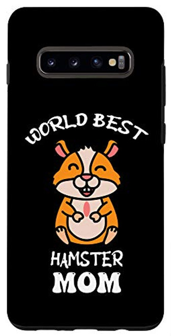 Galaxy S10Plus World Best Hamster Mom Mother's Day Rodent Small Pet Hamster Case Galaxy S10Plus World Best Hamster Mom Mother's Day Rodent Small Pet Hamster Case