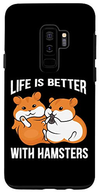 Galaxy S9Plus Life Is Better With Hamster Rodent Cage Small Pet Hamster Case Galaxy S9Plus Life Is Better With Hamster Rodent Cage Small Pet Hamster Case