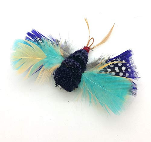 KatFly Cat Toy Teaser Wand Refill - Butterfly Teaser Black