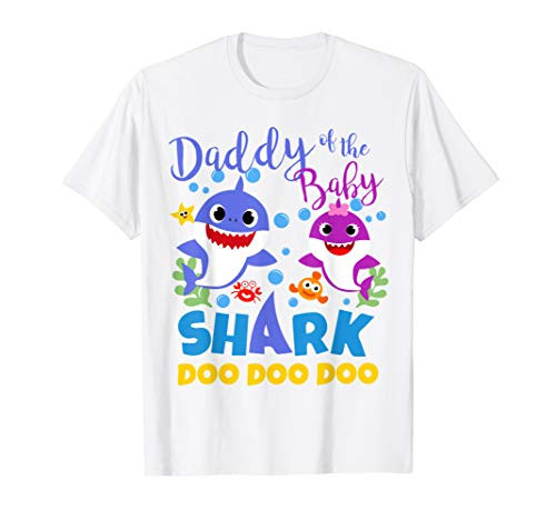 Daddy of the Baby Shark Girl Blue Purple Family Gift Doo Doo T-Shirt Daddy of the Baby Shark Girl Blue Purple Family Gift Doo Doo T-Shirt