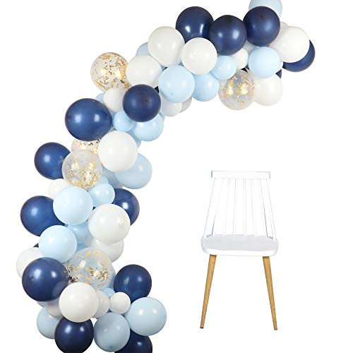 Blue Balloons Arch Garland Kit 106pcs Royal Blue Latex Balloon Pack For Elephant Boy Baby Shower Birthday Wedding Blue Graduation Party Decorations