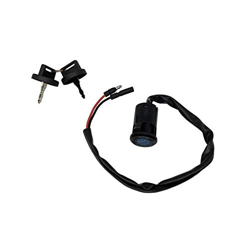 SHUmandala 2 Wires Ignition Key Switch for HONDA TRX90 SPORTRAX 2002-2005/TRX300EX SPORTRAX 300 1993-2006 35010-HM3-000 ATV