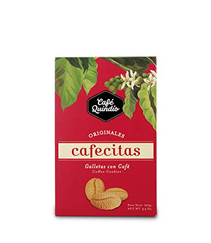 Coffee Cookies"Cafecitas" 100g Coffee Biscuits 100% Colombian Coffee - Cafe Quindio