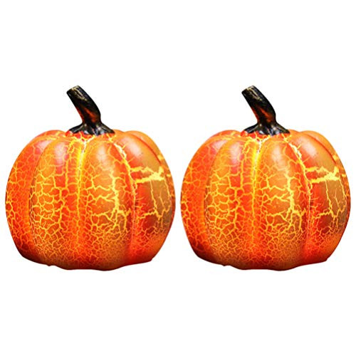 LEDMOMO 2Pcs Halloween Pumpkin Lantern Resin Jack-o-Lantern Battery Operated Lighted Pumpkin Halloween Pumpkin Decorations for Halloween Fall Outdoor Indoor Party Favor LEDMOMO 2Pcs Halloween Pumpkin Lantern Resin Jack-o-Lantern Battery Operated Lighted Pumpkin Halloween Pumpkin Decorations for Halloween Fall Outdoor Indoor Party Favor