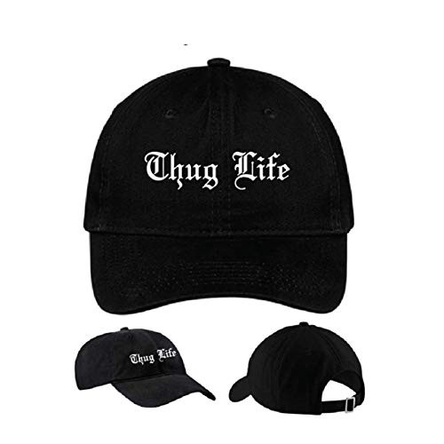 Embroidered Thug Life Hat  Thug Life Cap  Thug Life Dad Hat  Thug Life Dad Cap  Hat  Cap  Cap Daddy CP77