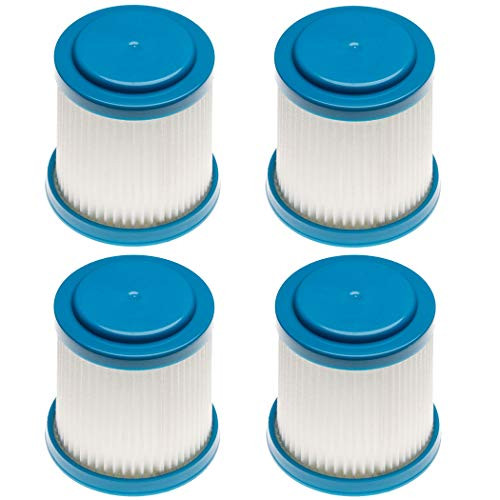 4 Pack Filter Pleated Filter 90606058-01 for Black  and  Decker FEJ520JF  FEJ520JFS  SVJ520BFS